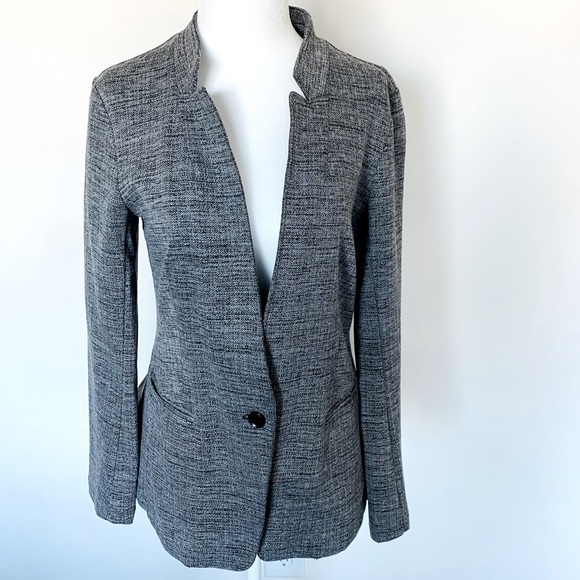 Banana Republic Jackets & Blazers - Banana Republic Single Button Blazer Charcoal Gray Size Small
